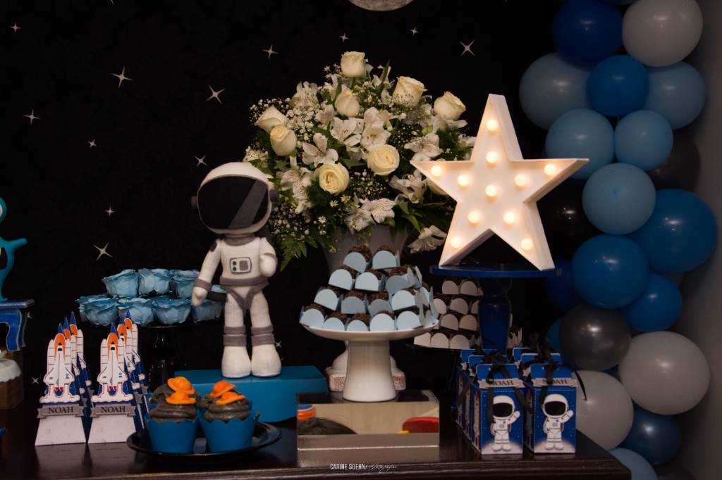 FESTA ASTRONAUTA - os 2 aninhos do meu filho Noah