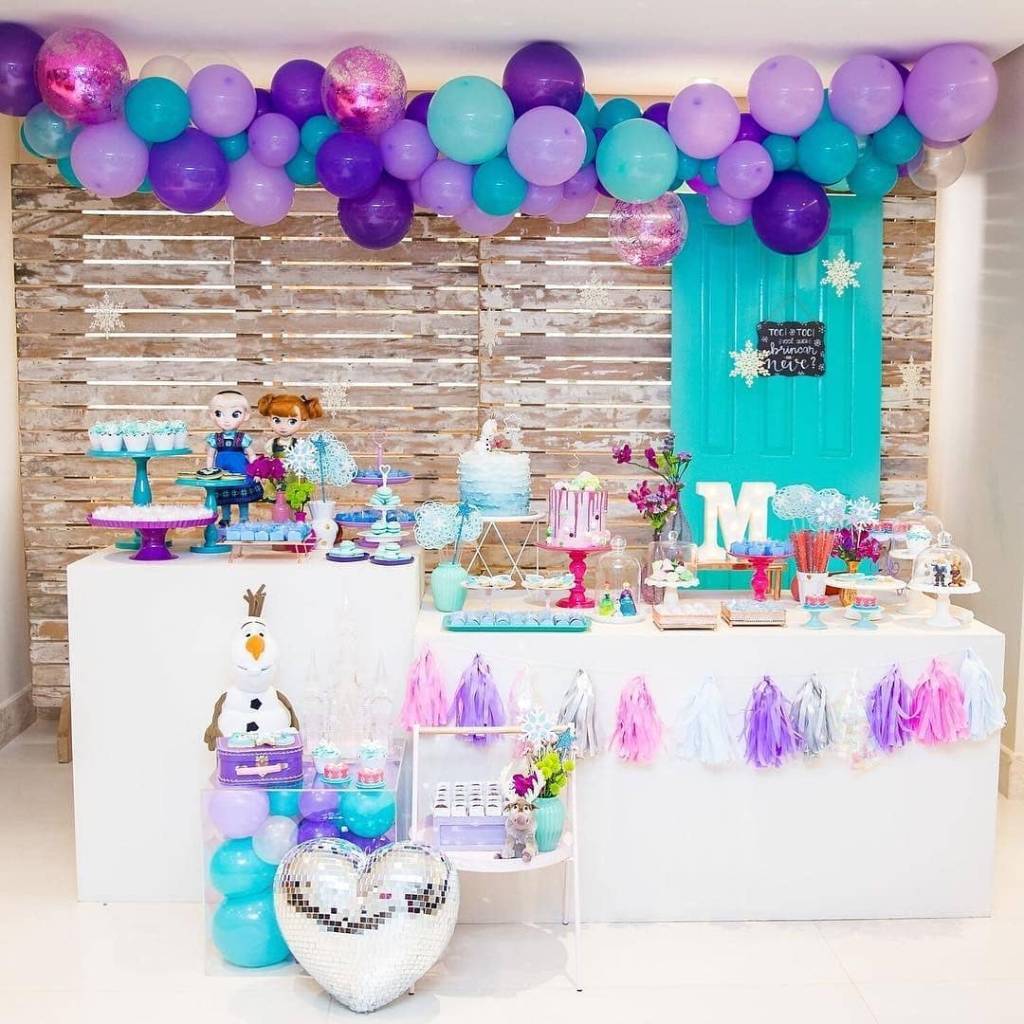 FROZEN - várias ideias para sua festa 