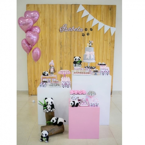 FESTA PANDA - uma mini table para se apaixonar