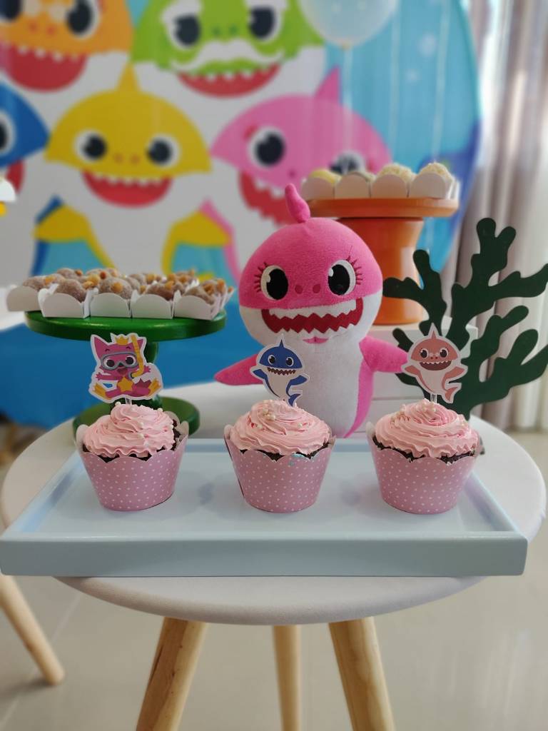 FESTA BABY SHARK - 2 anos da baby Laura