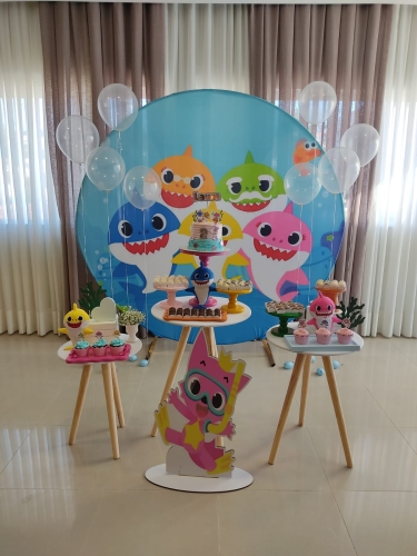 FESTA BABY SHARK - 2 anos da baby Laura