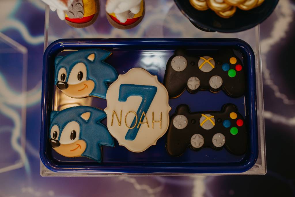 FESTA SONIC - 7 anos do meu filho Noah 