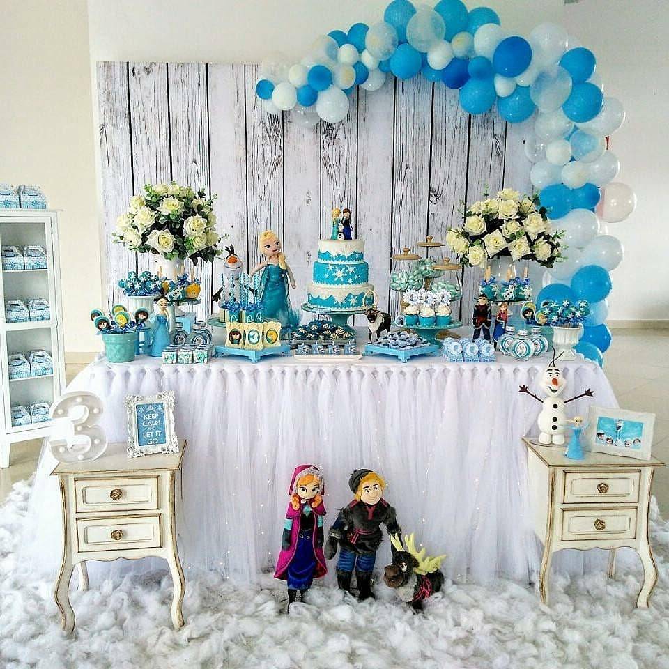 FROZEN - várias ideias para sua festa 