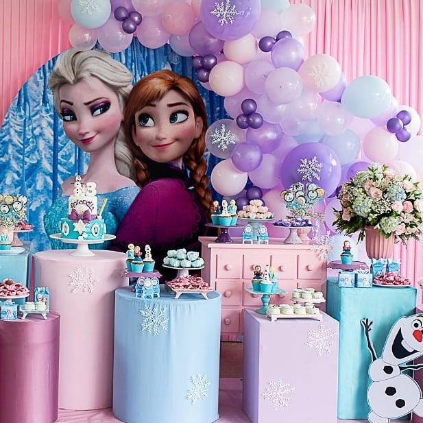 FROZEN - várias ideias para sua festa 