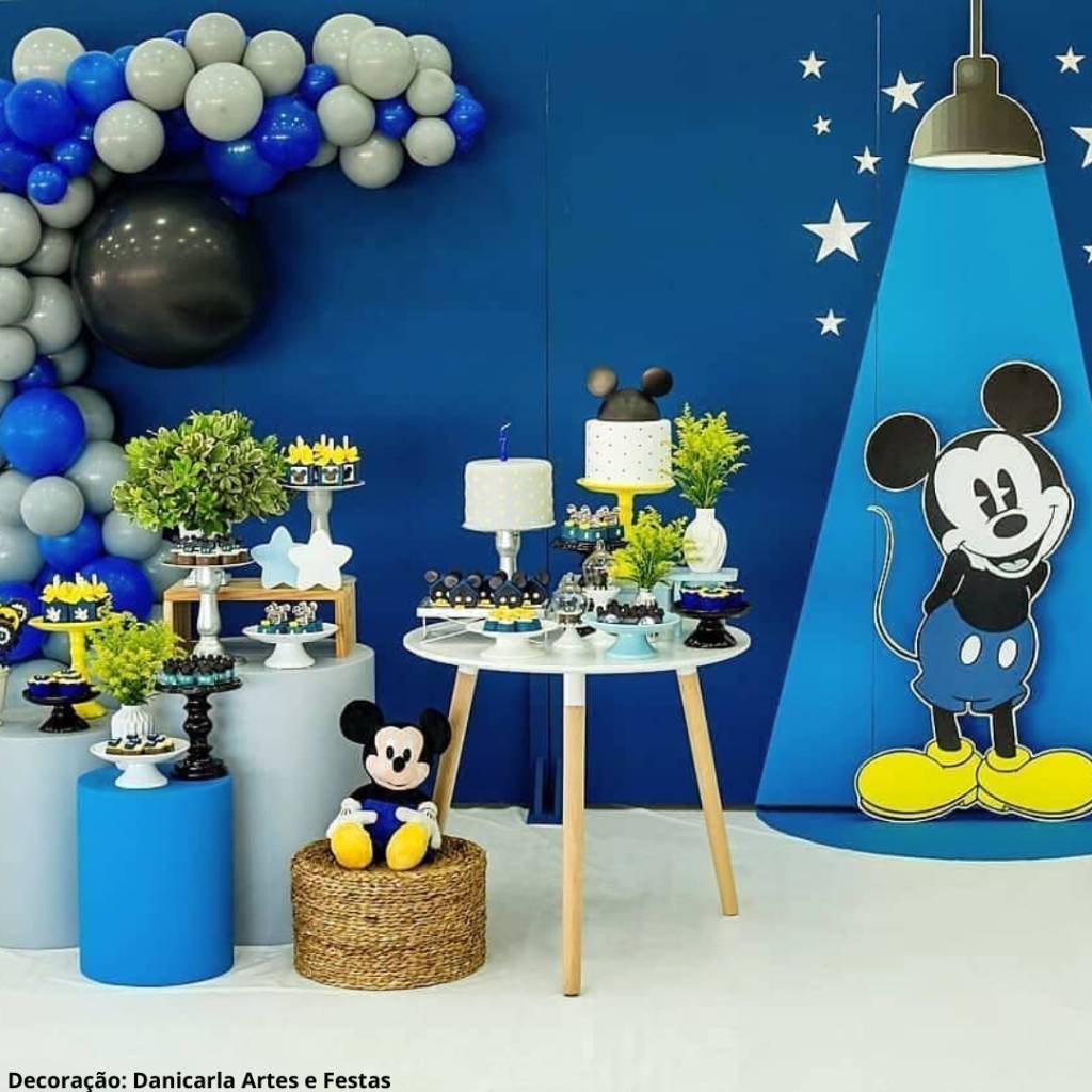 MICKEY MOUSE - 15 festas para se inspirar 