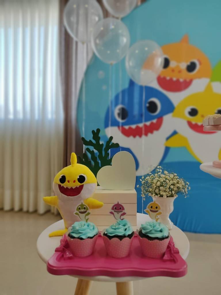 FESTA BABY SHARK - 2 anos da baby Laura