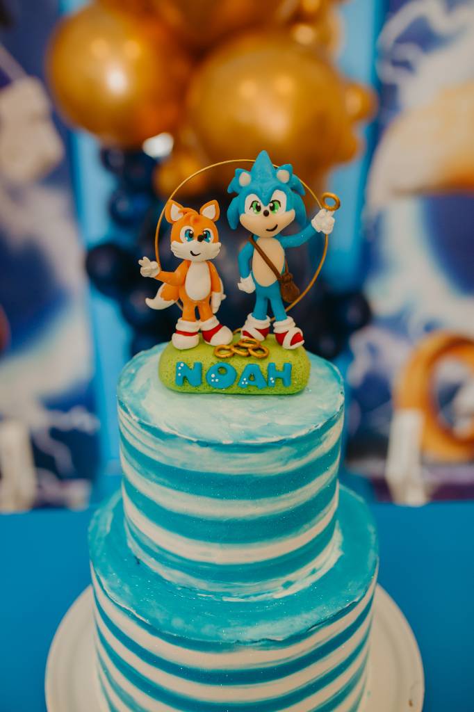 FESTA SONIC - 7 anos do meu filho Noah 