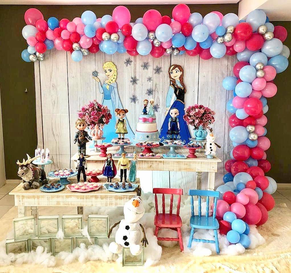 FROZEN - várias ideias para sua festa 