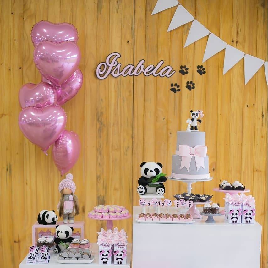 FESTA PANDA - uma mini table para se apaixonar