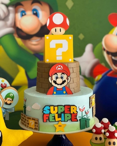 MARIO BROS - amei cada detalhe