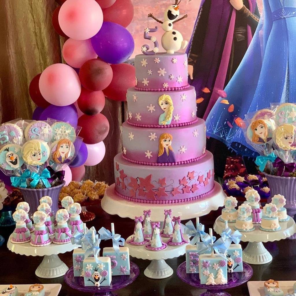 FROZEN - várias ideias para sua festa 