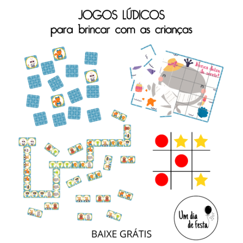 JOGOS LÚDICOS - para as crianças