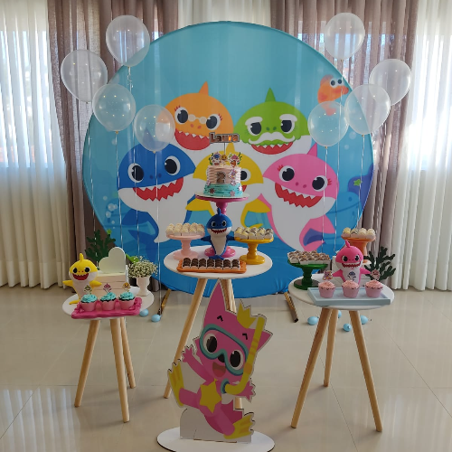 FESTA BABY SHARK - 2 anos da baby Laura