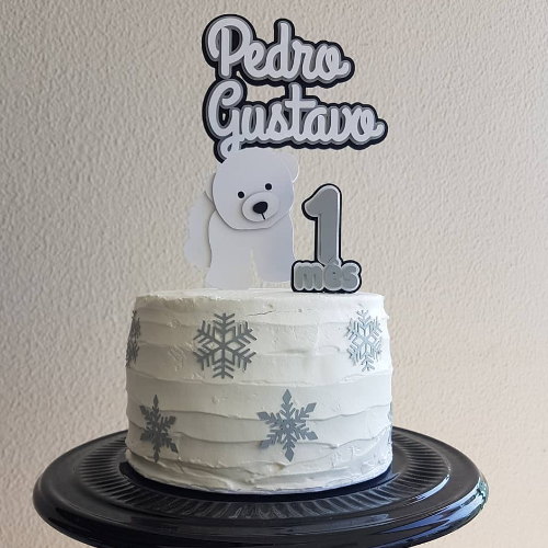 MESVERSÁRIO - urso polar para meninos