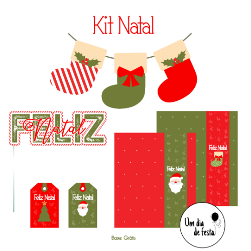 KIT NATAL - BAIXE GRÁTIS